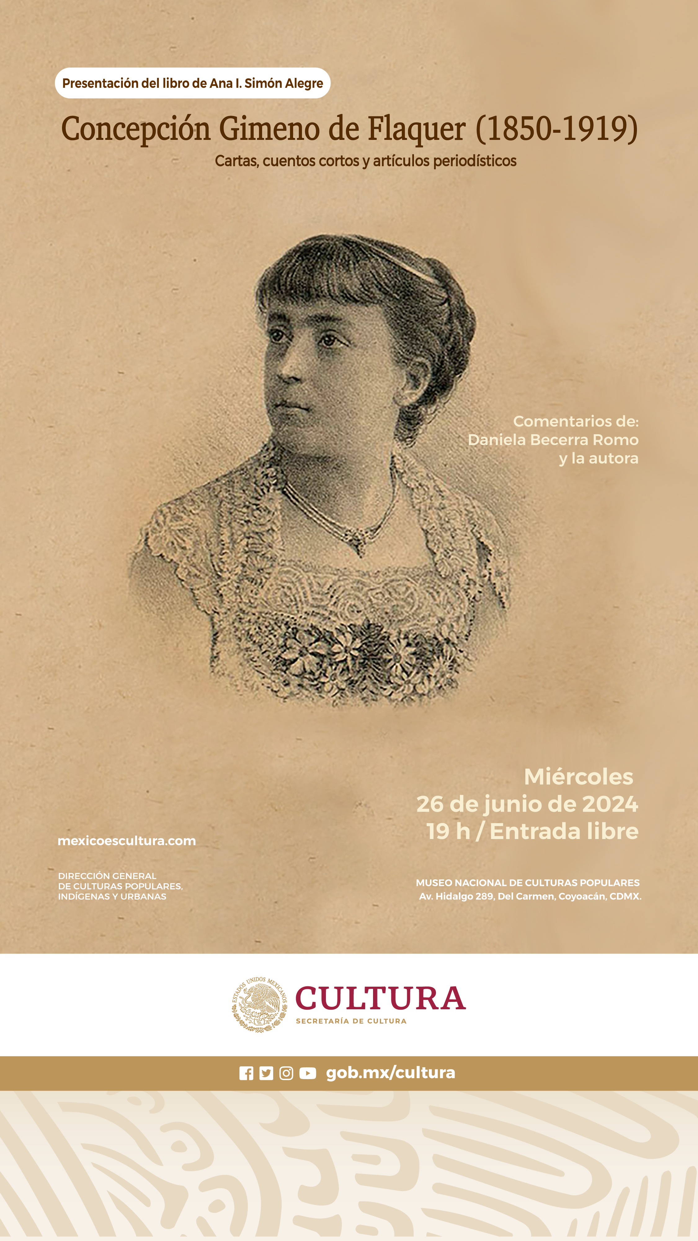 Book Presentation: Concepción Gimeno de Flaquer's Literary Legacy